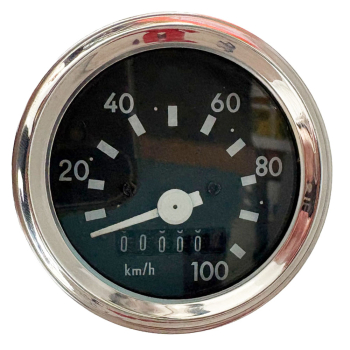 Tacho, Tachometer mit Blinkkontrolle (100kmh), Simson S51, S53, S70